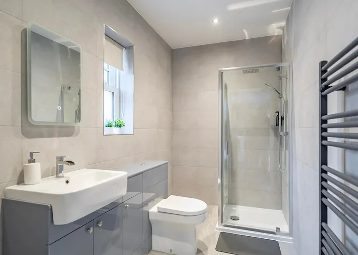 Apartment Luxury Barn With Private Wood Fired Hot Tub Selby